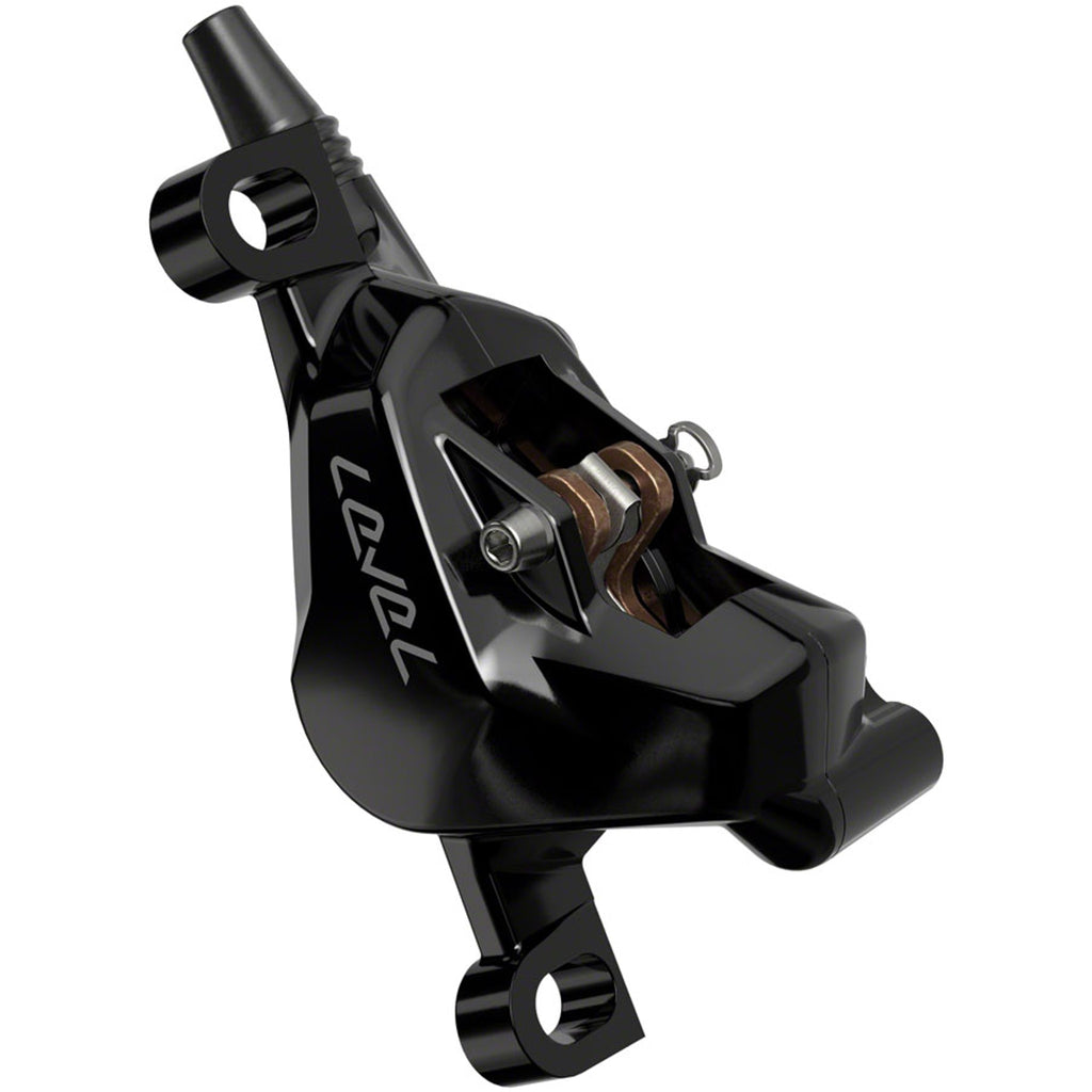 Level Silver Stealth 2-Piston Disc Brake and Lever
