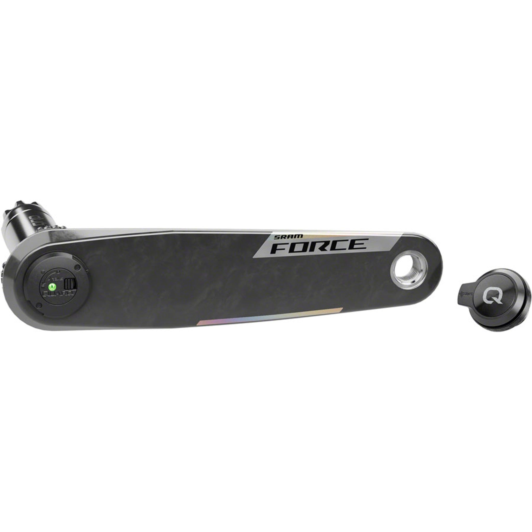 Force AXS Left Crank Arm and Power Meter Spindle Assembly E1
