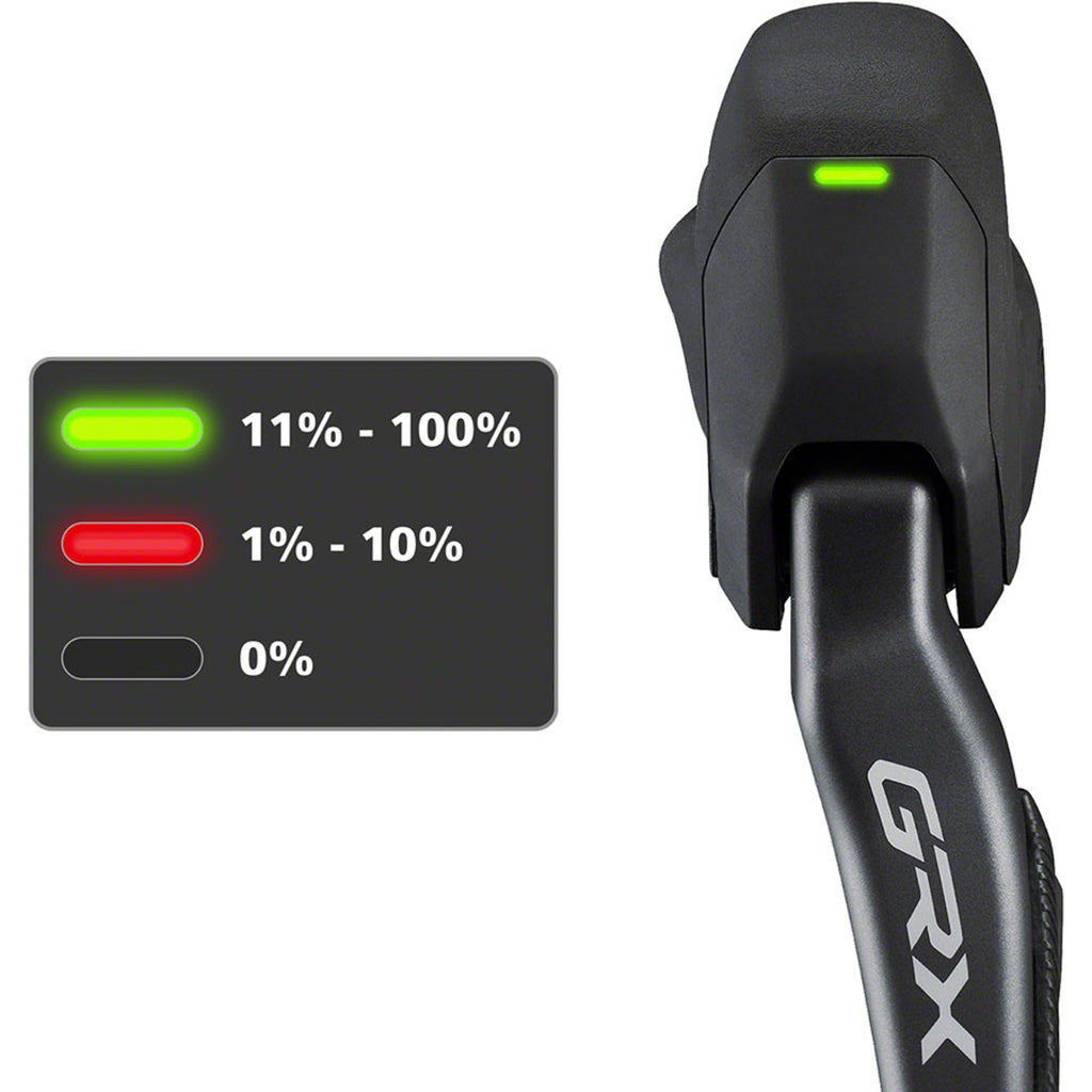 GRX ST-RX825 Di2 Shifter/Brake Lever with BR-RX820 Hydraulic Disc Brake Caliper
