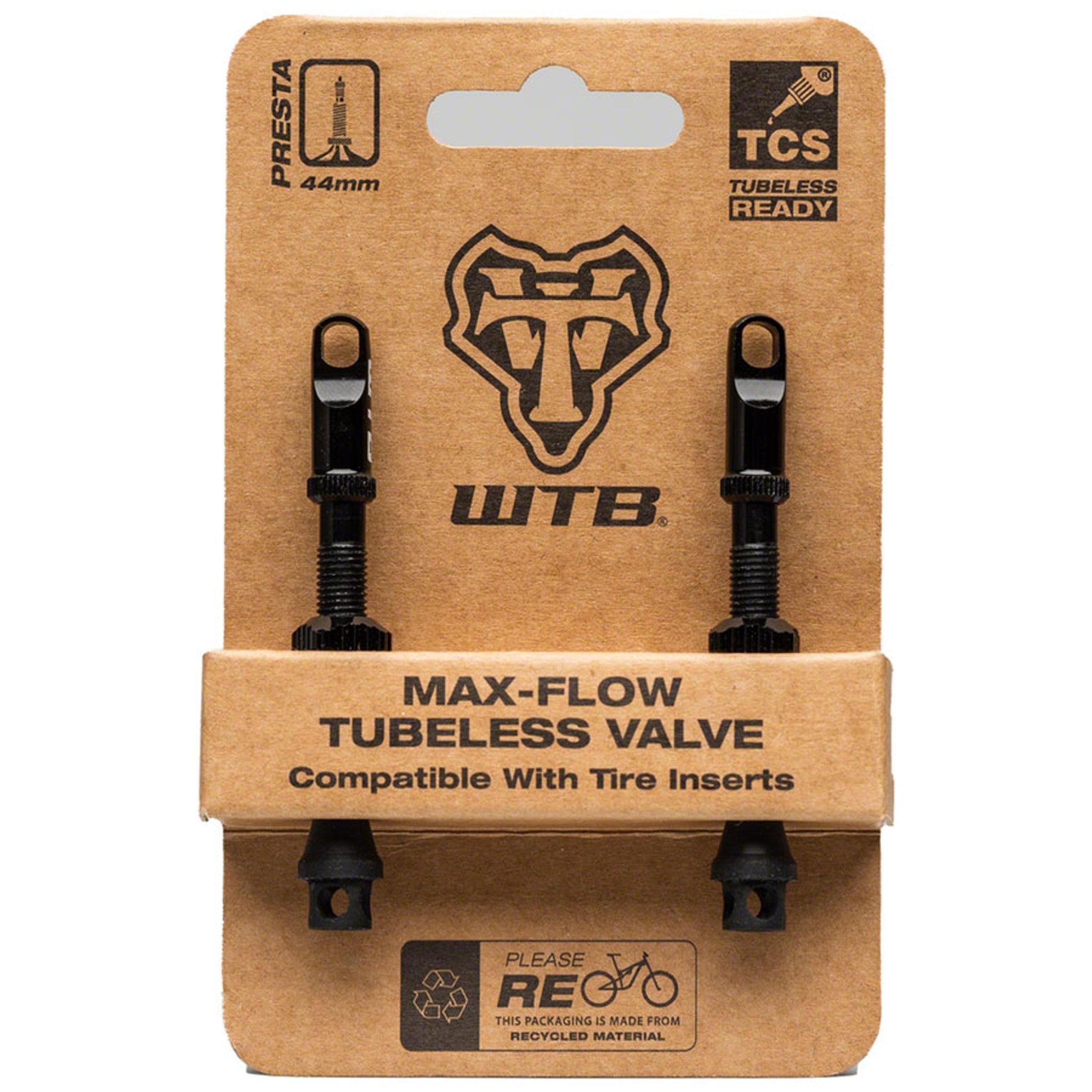 TCS Max-Flow Tubeless Valves